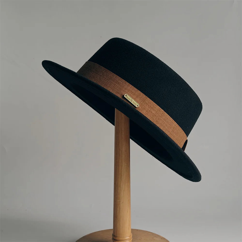 Autumn And Winter Fedora Hat For Women
