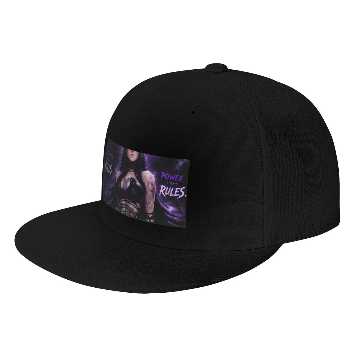 Beauty Vintage Distressed Flat Brim Baseball Snapback Cap