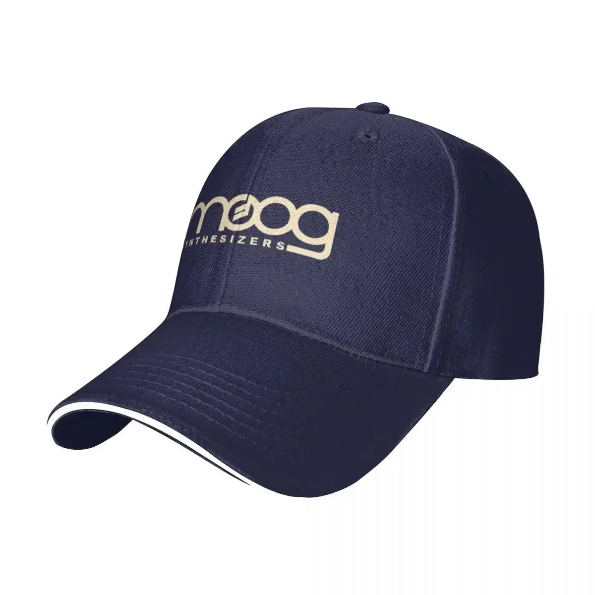Y2K Golden Moog Synthesizer Baseball Cap