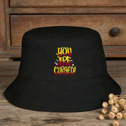 Danhausens Cursed Bucket Hat For Unisex Fisherman