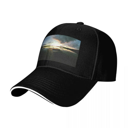 Sunset On The Quay Breathable Mesh Baseball Cap