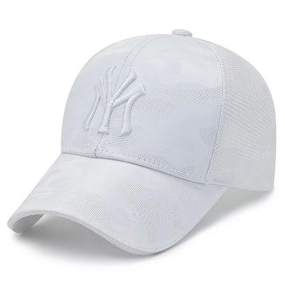 New Spring Summer Embroidered Letter Camouflage Hat