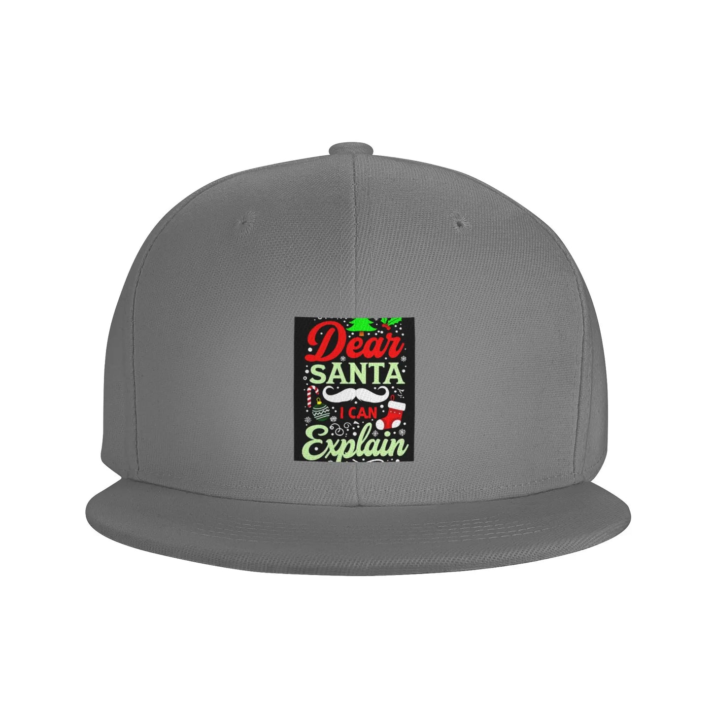 Dear Santa I Can Explain Snapback Cap