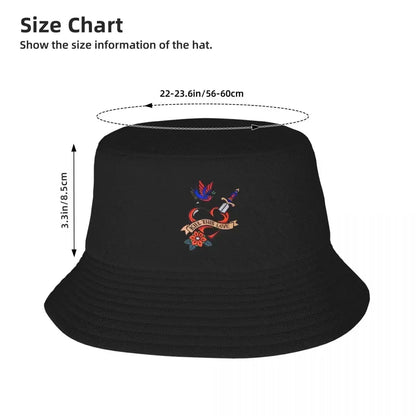 LOVE Letter Print Bucket Hat