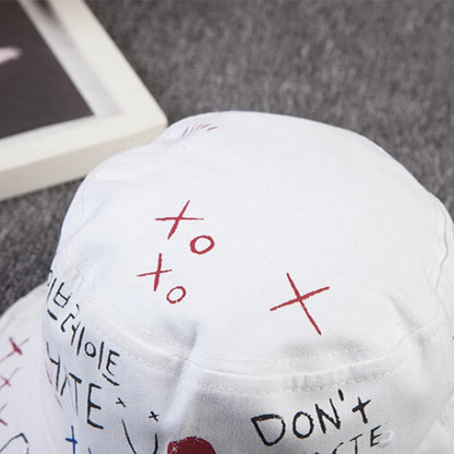 Outdoor Harajuku Bucket Hat Fishing Hip Hop Cap Men's