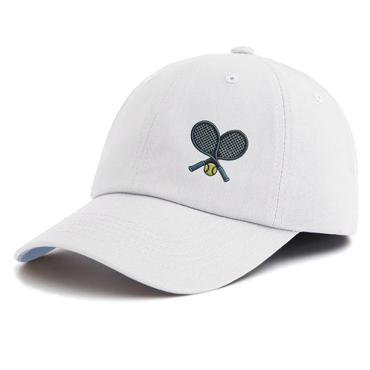 1pc Tennis Print Baseball Cap For Adults