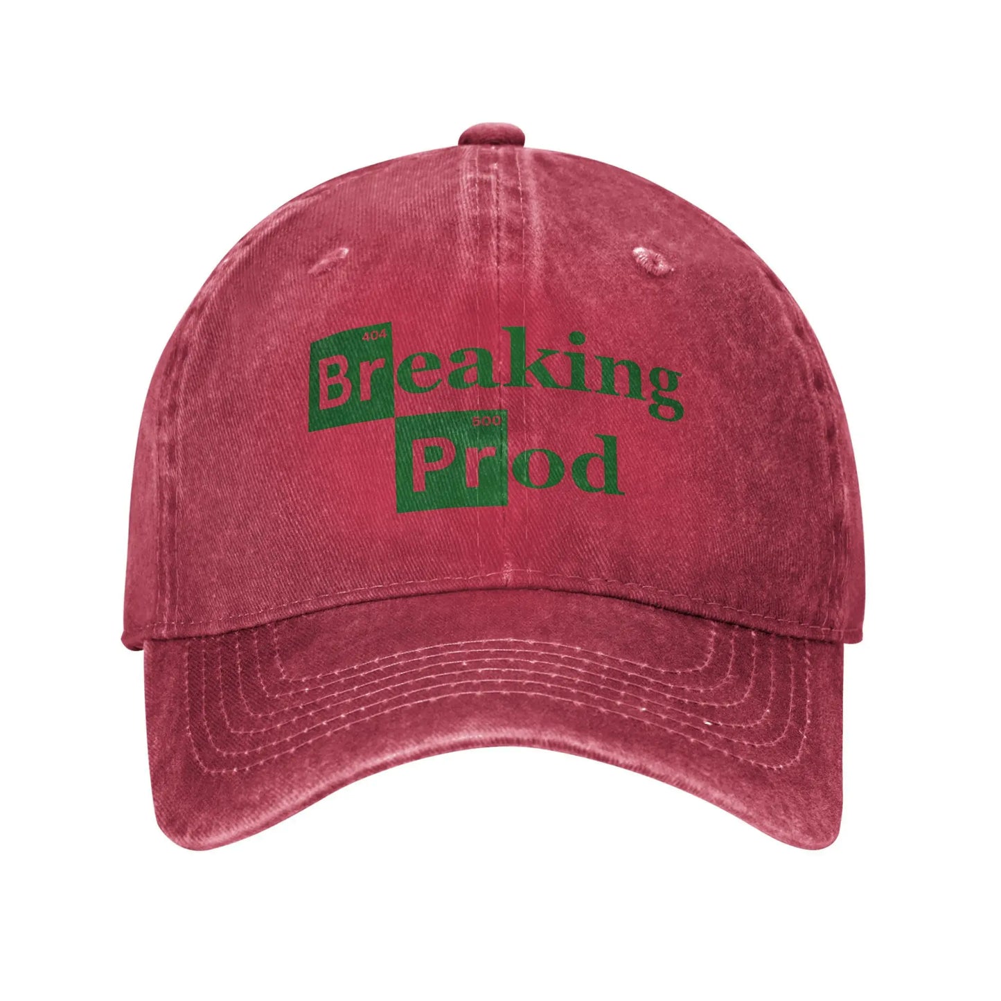 Breaking Prod Meme Baseball Cap