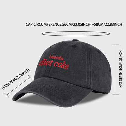 I Need A Diet Coke Baseball Cap