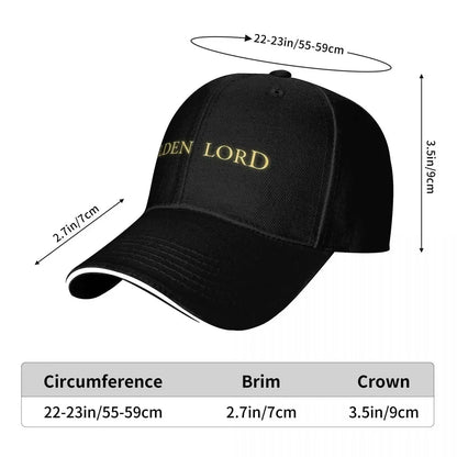 Elden Lord Graphic Unisex Casual Snapback Cap