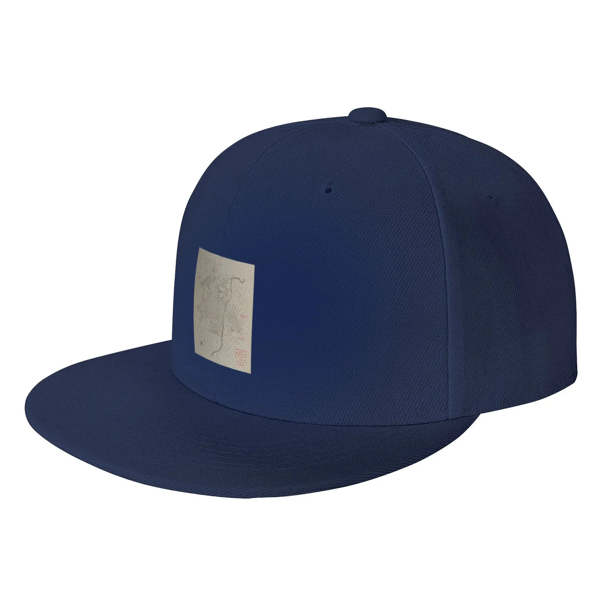 Vintage Macon Georgia 1923 Map Flat Brim Snapback Cap