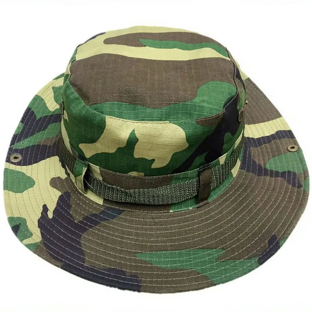 Reversible Foldable Wide Brim Fishing Bucket Hat