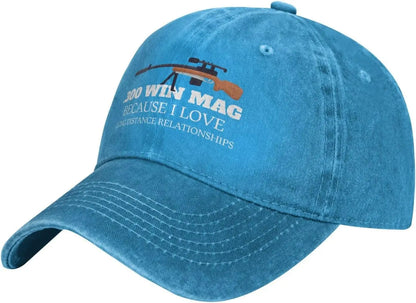 300 Win Mags Distance Baseball Cap