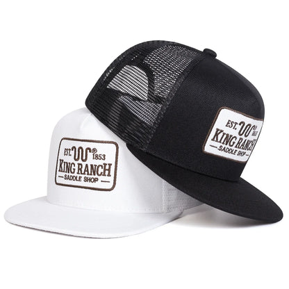 KING RANCH Embroidery Outdoor Snapback Cap