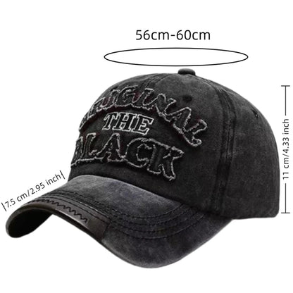 Unisex Vintage Baseball Cap Washed Cotton Hats