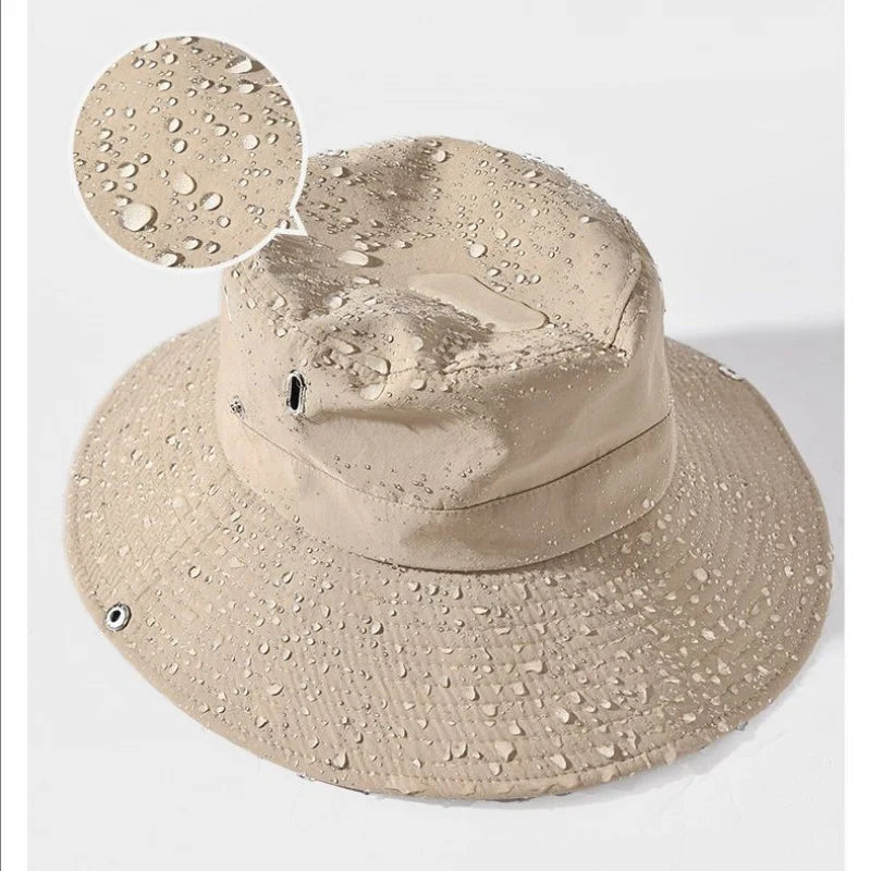 Waterproof Nylon Outdoor Sun Protection Bucket Hat