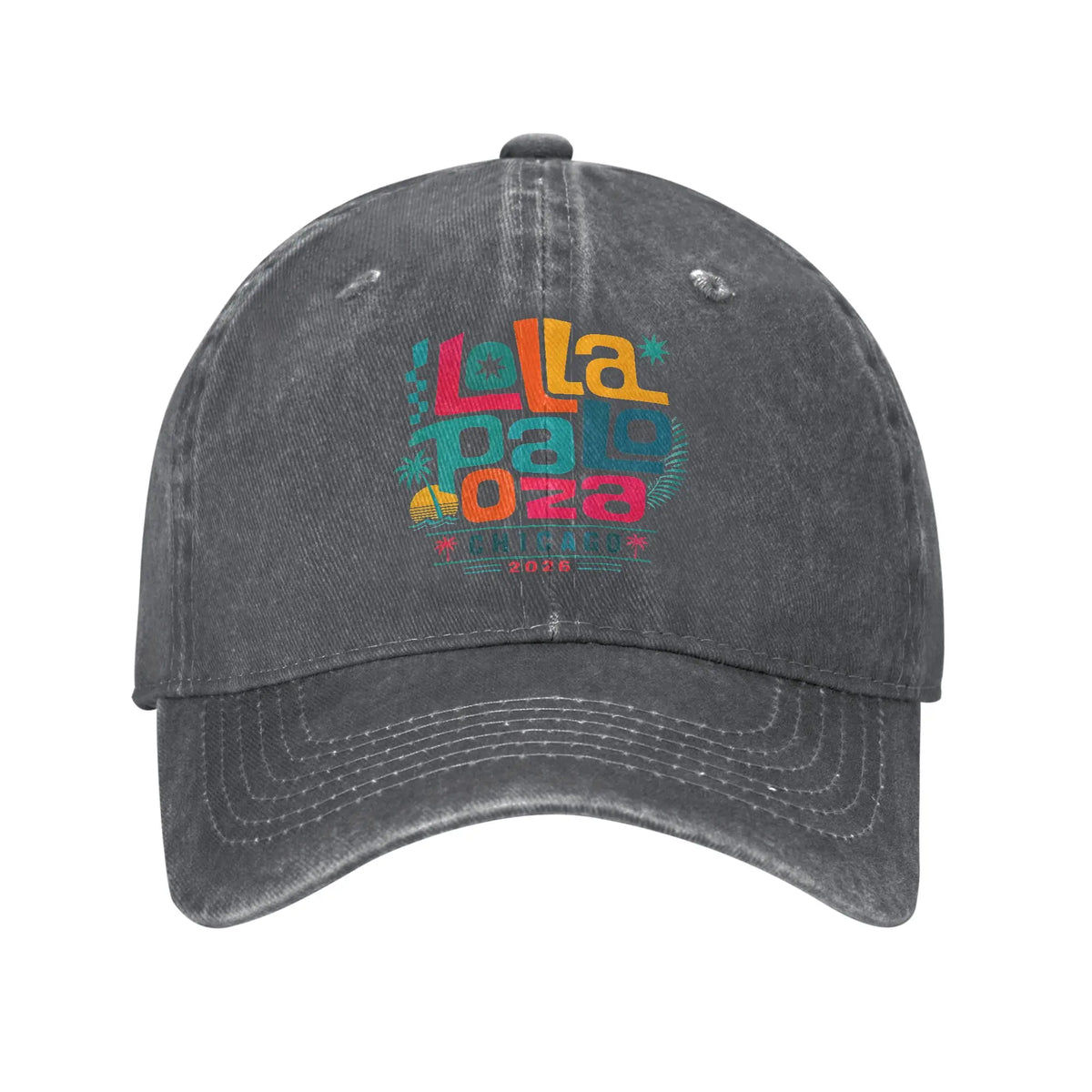 Chicago Lollapalooza 2026 Music Festival Baseball Cap