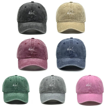 Relax Print Mesh Baseball Cap