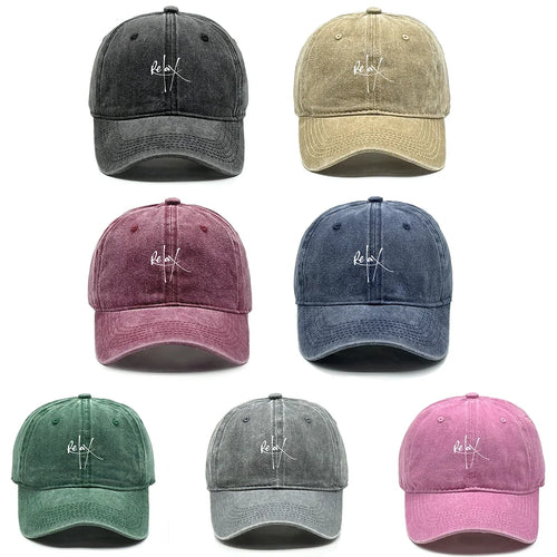 Relax Print Mesh Baseball Cap