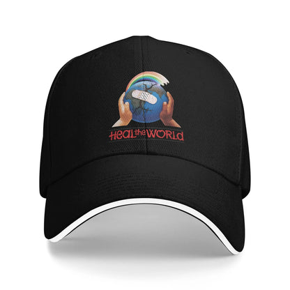 Heal The World Michael Jackson Signature Baseball Cap