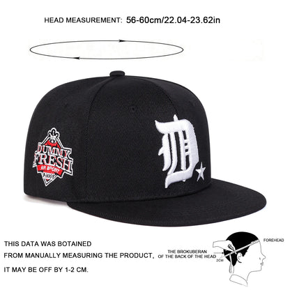 Dummy Fresh Embroidered Hip Hop Snapback Cap