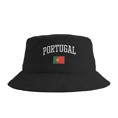 Portugal Retro Vintage Bucket Hat Spring