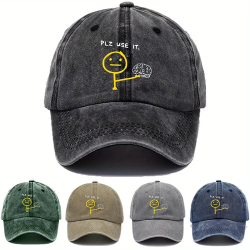 Mountain Retro Washed Baseball Cap