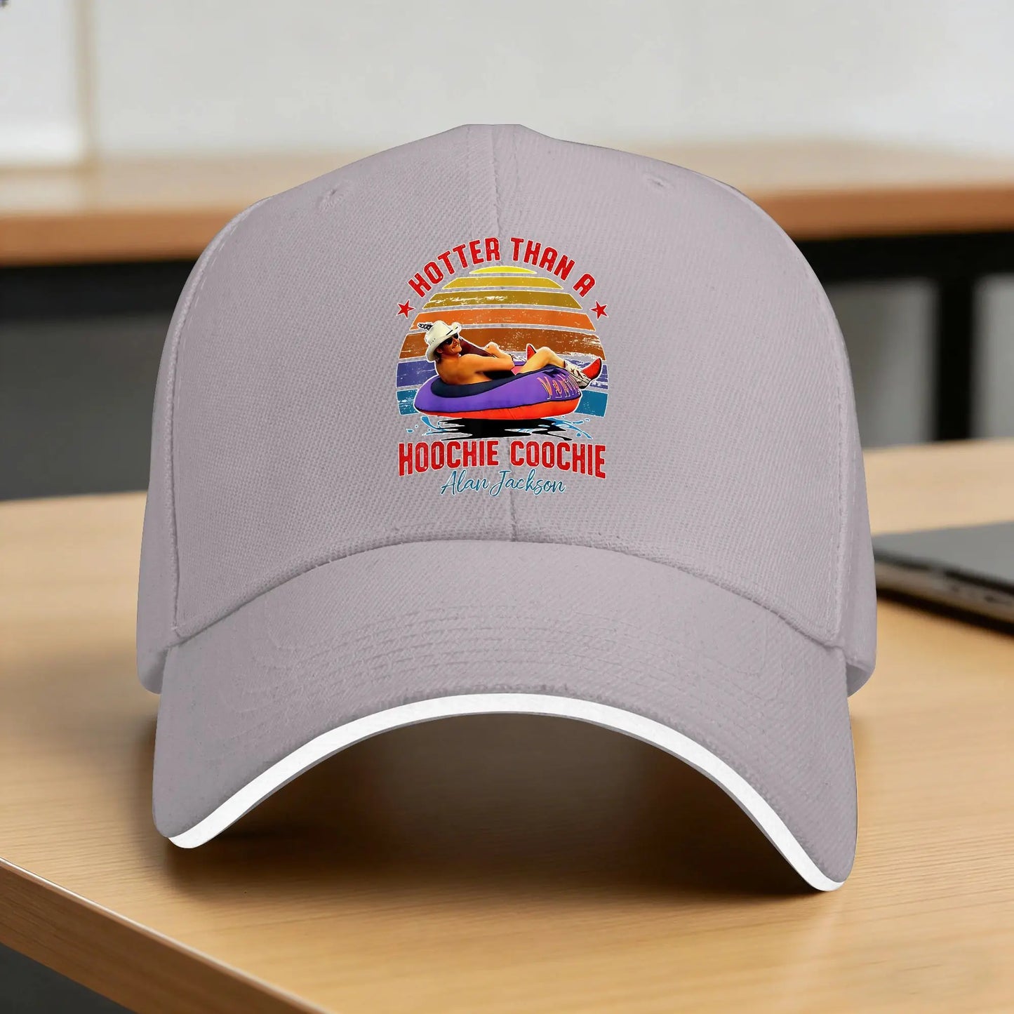 Alan Jackson Hotter Than Hoochie Coochie Baseball Cap
