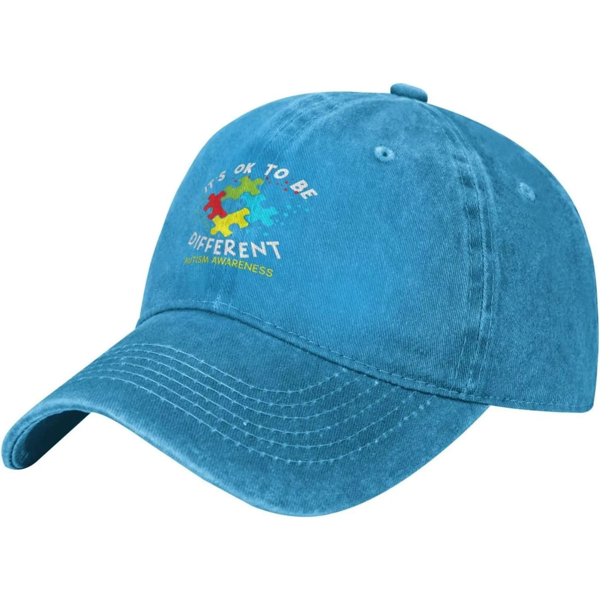 Autism Awareness It's Okay To Be Different Baseball Cap