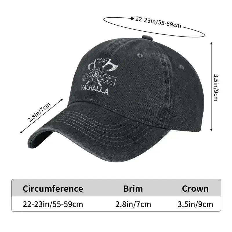 Valhalla Viking Adjustable Baseball Cap