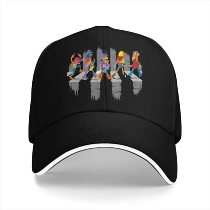 Stuck Crossed Cycling Sun Shade The Muppet Show Baseball Cap