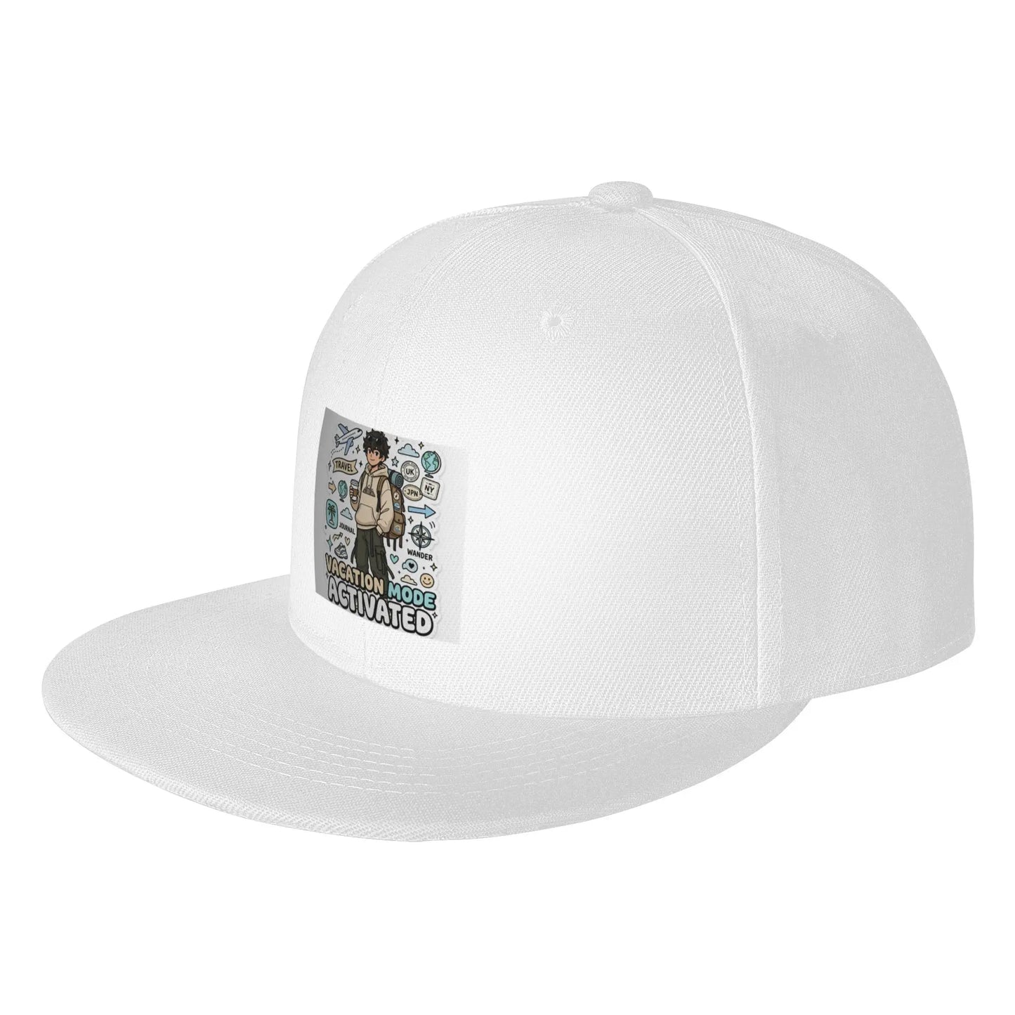 Vacation Mode Activated Snapback Cap