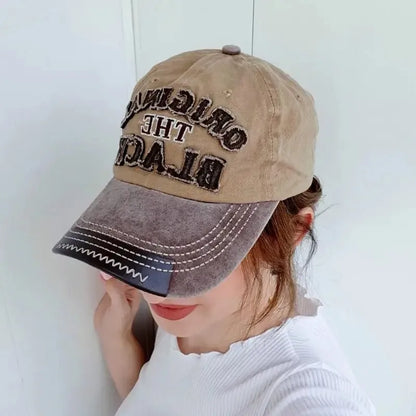 Unisex Vintage Baseball Cap Washed Cotton Hats
