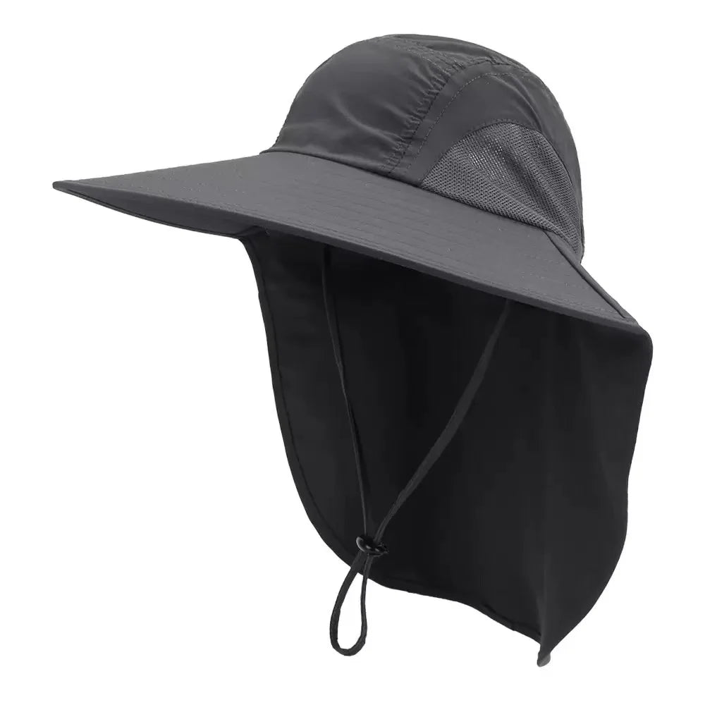Lightweight Adjustable Wide Brim Fishing Bucket Hat