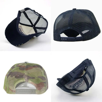 Cotton Mesh Baseball Hat Hip Hop Style
