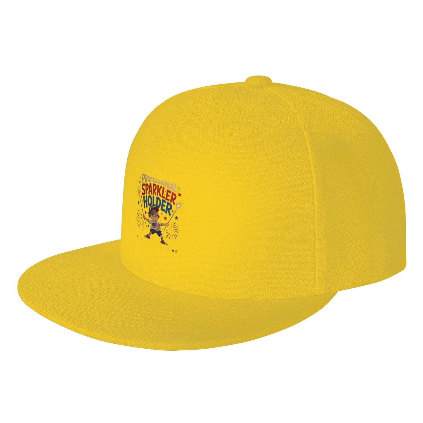Fourth Of July Sparkler Snapback Cap