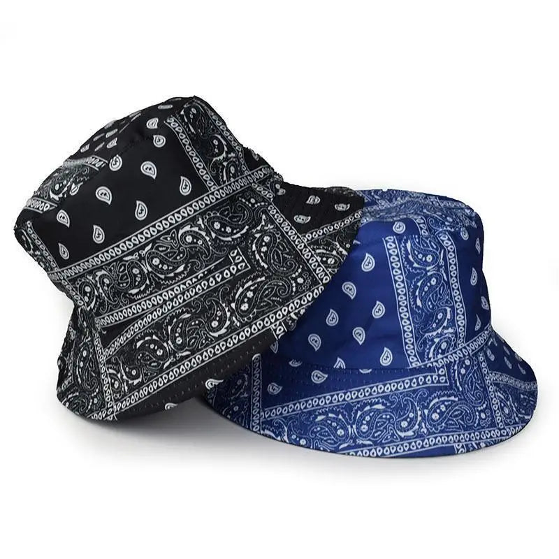 Fashion Men Fisherman Hat Summer New Paisley Design