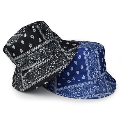 Fashion Men Fisherman Hat Summer New Paisley Design