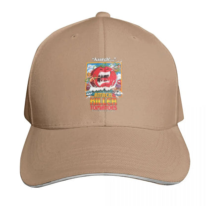 Attack Of The Killer Tomatoes Baseball Cap
