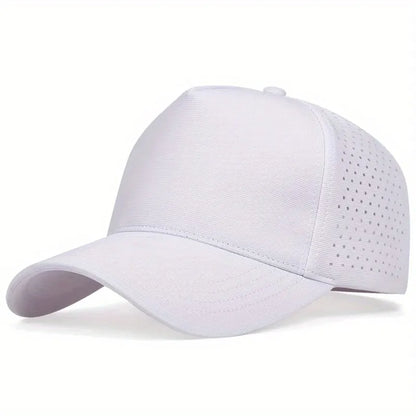 Unisex Solid Color Breathable Baseball Caps Spring And Summer