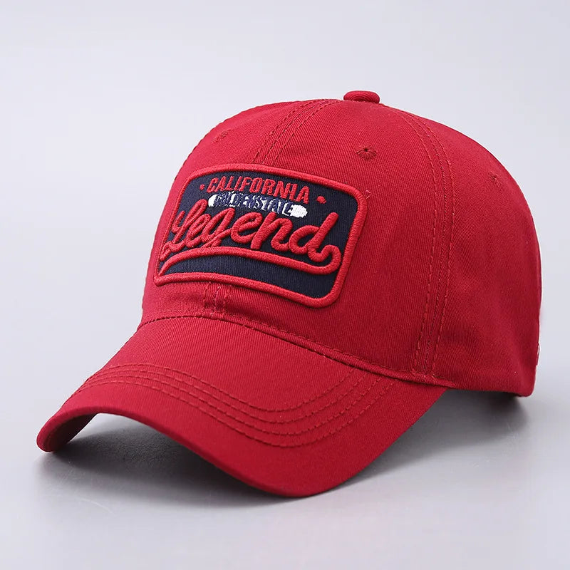 3D Letter Embroidered Baseball Cap