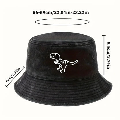 Fisherman's Hat Retro Washed Hat Flat Top Sunshade Hat