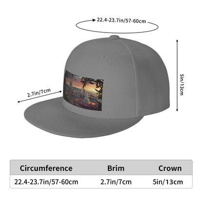 Fashion Rome City View Snapback Cap