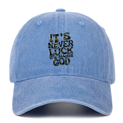 Camouflage Letter Outdoor Baseball Cap