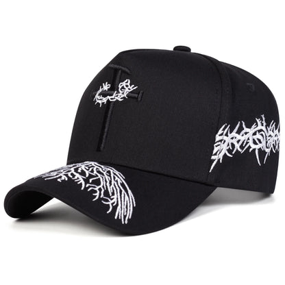 Iron Nail Embroidery Outdoor Baseball Cap