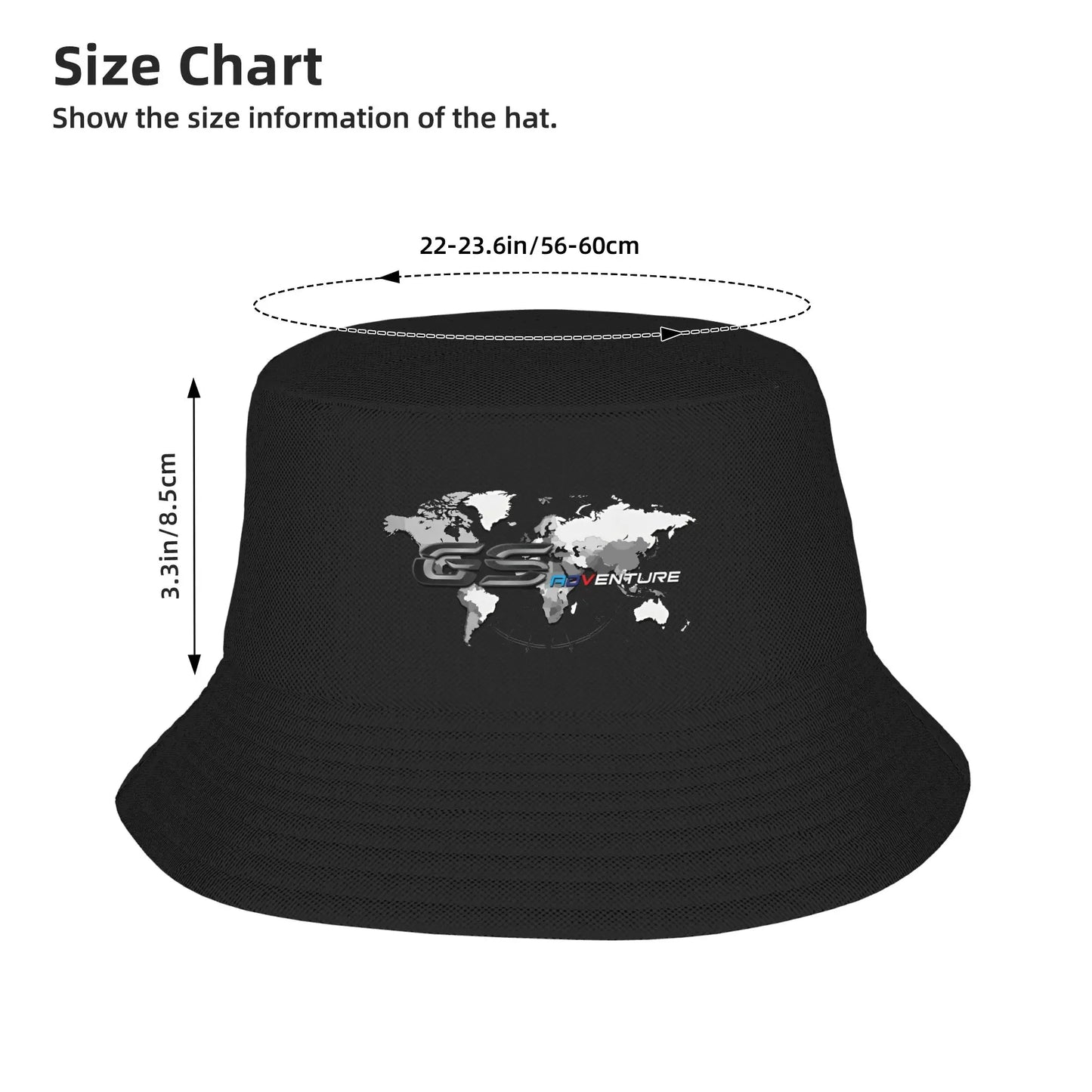 Adventure Bucket Hat Harajuku Fisherman Caps