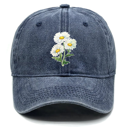 Adjustable Summer Cap For Women Men Flower Baseball Cap