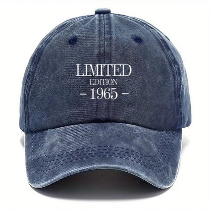 49.91Meter Letter Pattern Washed Baseball Cap