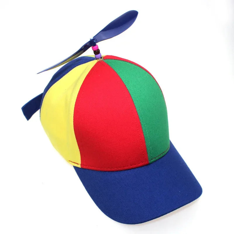 Fashion Colorful Bamboo Dragonfly Patchwork Baseball Cap Adult Size 52-61Cm