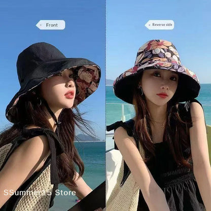 Double- Sided Bucket Hat For Women