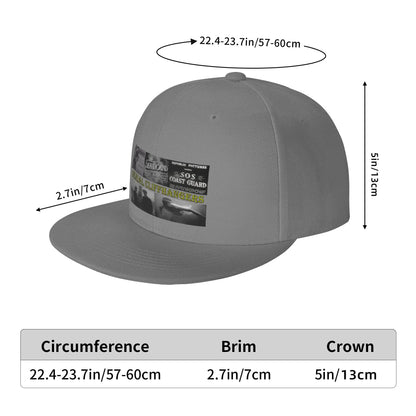 Serial Cliffhangers Flat Brim Vintage Snapback Cap